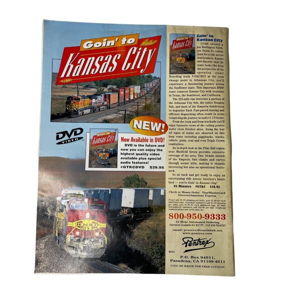 Trains Magazine September 2000 Vol 60 no 9 Railroad Enthusiast Book u California - Picture 4 of 10